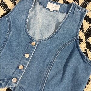 Blue Denim Button Down Shirt